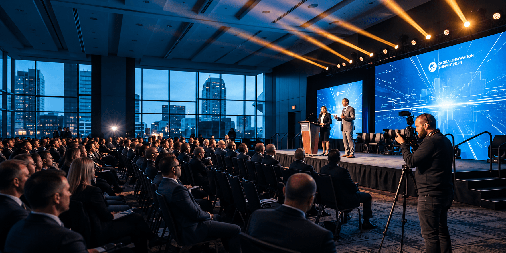 Corporate event experience